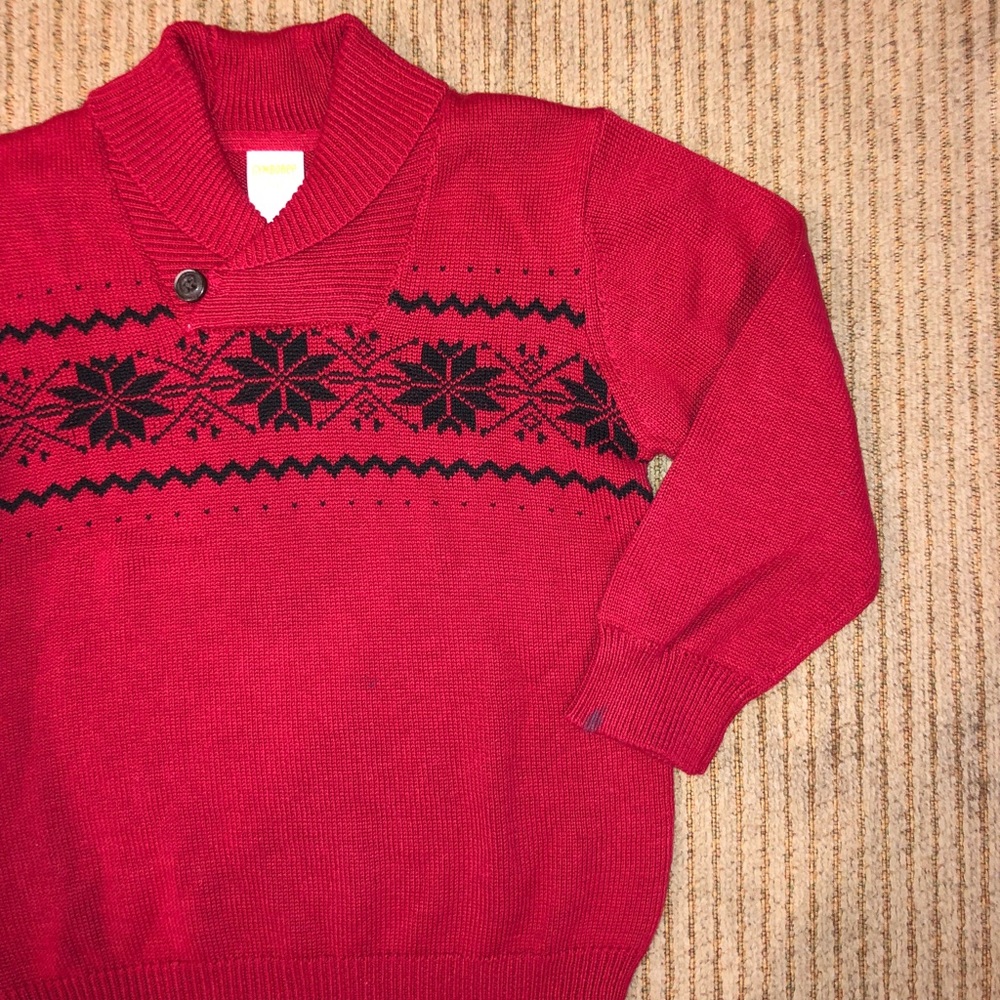 Gymboree Toddler Boys Collared Pullover Sweater